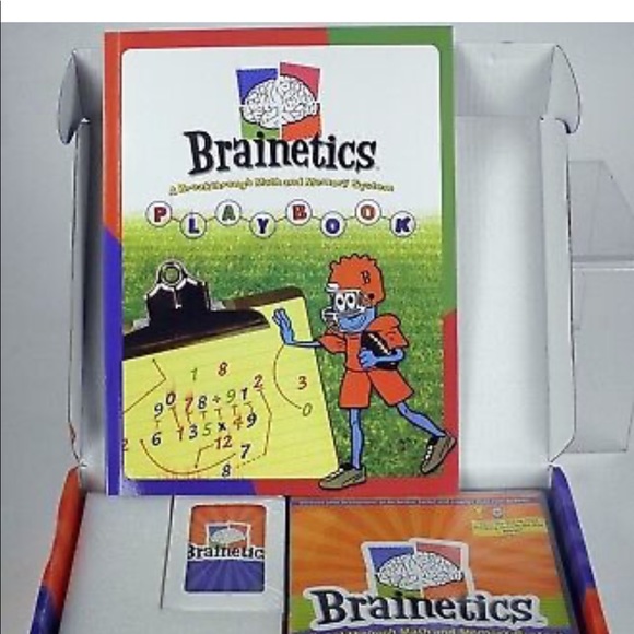 Brainetics learning Set A Breakthrough Math & Memory System Excellent Pre-Loved - Picture 2 of 10